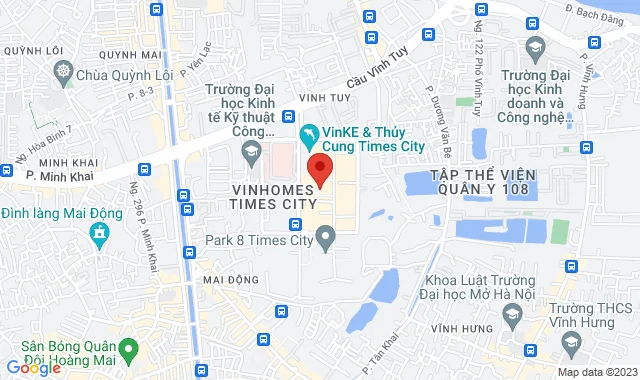 TTTM Times City, D3-22A, 458 Đường Minh Khai, Q. Hai Bà Trưng