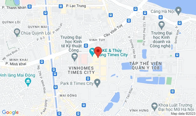TTTM Times City, Tầng B1, Số 8 Đường 9, 458 Minh Khai