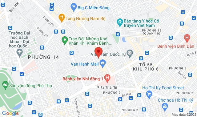 TTTM Vạn Hạnh, Tầng 5, Lô L5-06, Số 11 Sư Vạn Hạnh, P. 12, Q. 10