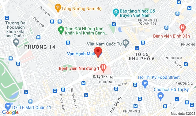 TTTM Vạn Hạnh Mall, Lô L5-02, Tầng 5, số 11 Sư Vạn Hạnh, P. 12, Q. 10