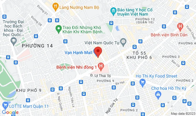 TTTM Vạn Hạnh Mall, Tầng 6, Số 11 Sư Vạn Hạnh, P. 12, Q. 10