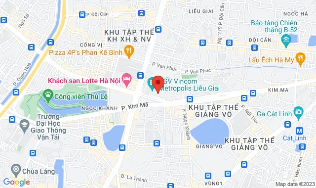 TTTM Vincom Center, Tầng 3, 29 Liễu Giai, Q. Ba Đình