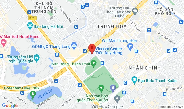 TTTM Vincom Center, Tầng 4, Số 119 Trần Duy Hưng, P. Trung Hòa, Q. Cầu Giấy