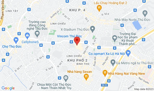 TTTM Vincom Plaza Thủ Đức, Lầu 3,Số 216 Võ Văn Ngân, P. Bình Thọ, Q. Thủ Đức