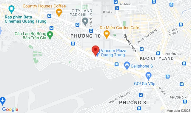 TTTM Vincom Quang Trung, B1 – 04+05, 190 Quang Trung, P. 10, Q. Gò Vấp