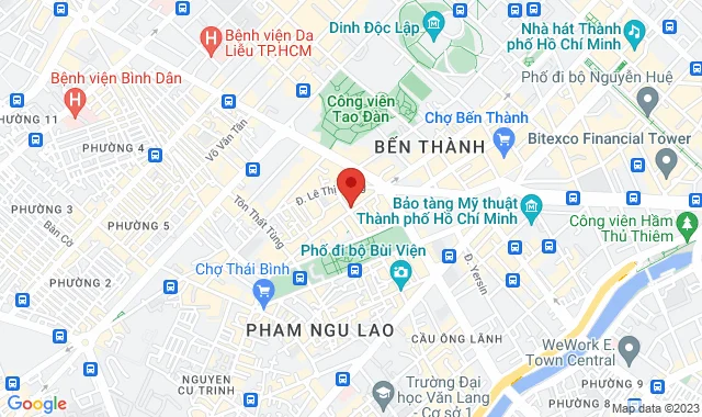 TTTM Zen Plaza, Tầng 13, Số 54-56 Nguyễn Trãi, P. Bến Thành, Q. 1