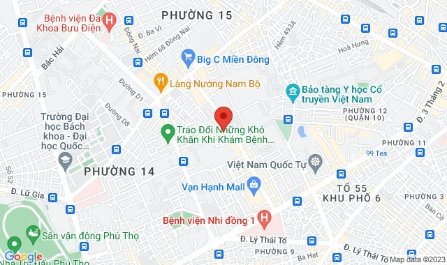 Vạn Hạnh Mall, Tầng 5, Lô L5-02, số 11 Sư Vạn Hạnh, P. 12, Q. 10