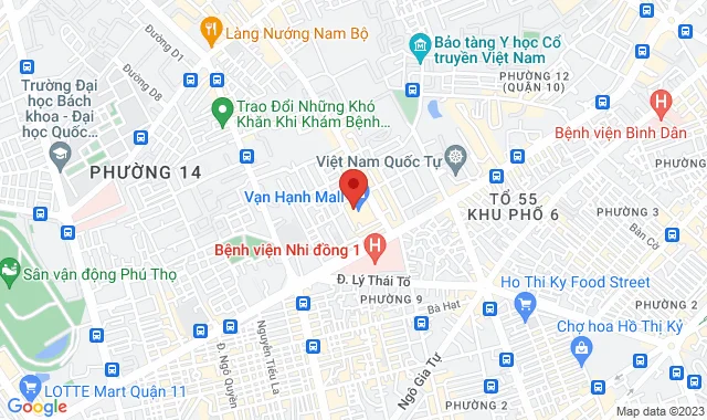 Vạn Hạnh Mall, Tầng 5, Số 11 Sư Vạn Hạnh, P. 12, Q. 10