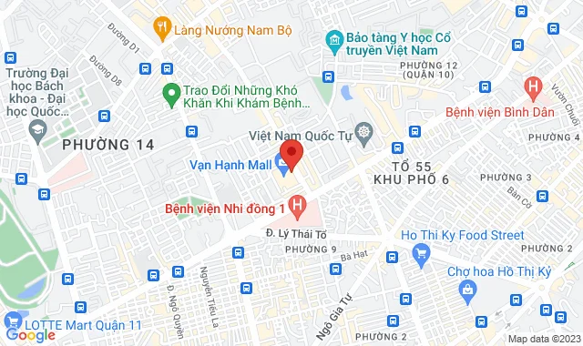 Vạn Hạnh Mall, Tầng 5 Gian hàng Số 13, Số 11 Sư Vạn Hạnh, Q. 10