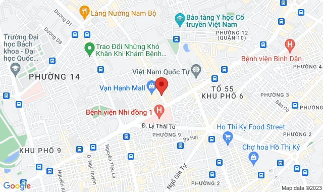 Vạn Hạnh Mall, Tầng 5 Gian hàng Số 15, Số 11 Sư Vạn Hạnh, P. 12, Q. 10