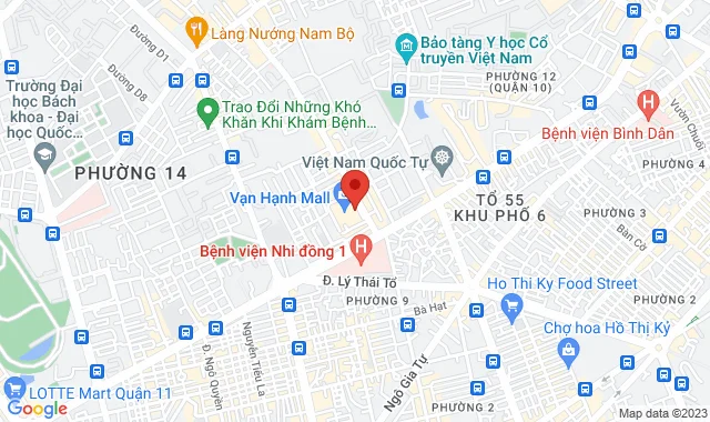 Vạn Hạnh Mall, Tầng 6, Số 11 đường Sư Vạn Hạnh, P. 12, Q. 10