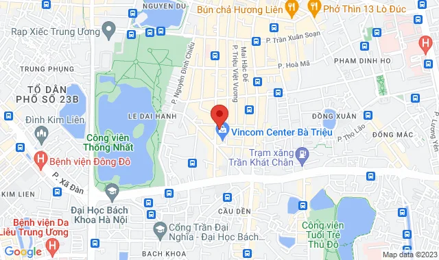 Vincom Bà Triệu, Tầng 5, Số 191 Bà Triệu, Q. Hai Bà Trưng