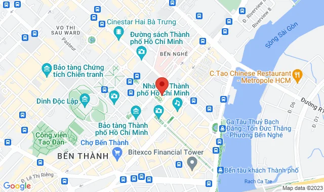 Vincom Center, B3 - 10B, Số 70-72 Lê Thánh Tôn, P. Bến Nghé, Q. 1