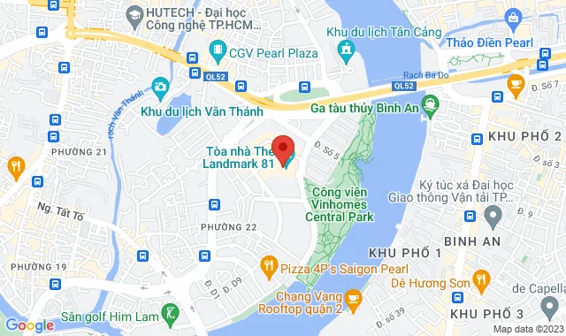 Vincom Center Landmard 81, Lô B1-06, Số 722 Điện Biên Phủ, P. 22, Q. Bình Thạnh