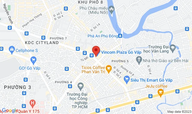 Vincom Phan Văn Trị, Tầng 4, L4-05, Số 12 Đường Phan Văn Trị, P. 7, Q. Gò Vấp
