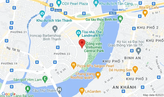 Vinhomes Central Park, Park 5, Shophouse 06, Số 208 Nguyễn Hữu Cảnh, P. 22, Q. Bình Thạnh