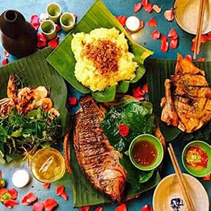 AO QUÁN - ĐÔNG TÁC - ẨM THỰC QUÊ ĐỘC ĐÁO GIỮA HÀ THÀNH