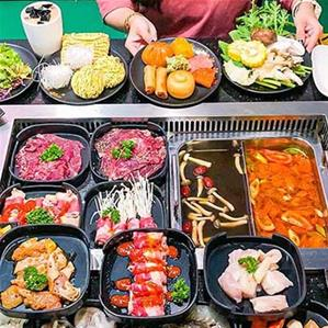 Buffet Lẩu Nướng Hàn Quốc Sik Dak Fook - Trần Hưng Đạo B | Chuẩn Vị Lẩ