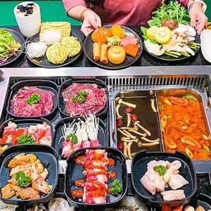 Buffet lẩu nướng Hàn Quốc Sik Dak Fook Trần Hưng Đạo B