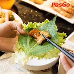 King BBQ Buffet Downtown Food