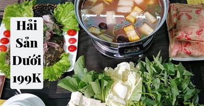 Gợi ý các Nhà hàng Hải Sản NGON GIÁ RẺ dưới 199K tại Hà Nội