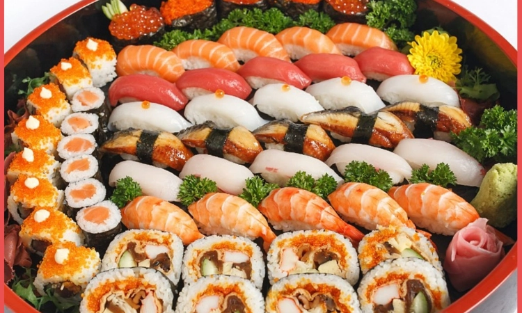 Set Chusushi Moriawase, Giá 1079K - Sushi World Trần Quang Khải1