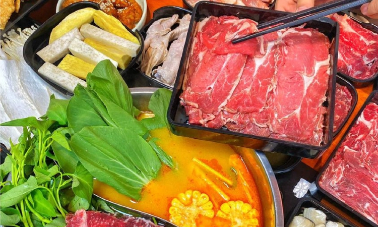 Suất Buffet Lẩu T2-CN, Giá 159K - GangBuk Trường Chinh1