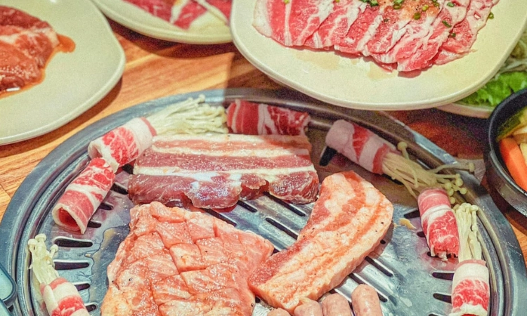 Suất Buffet Nướng Lẩu Tối T2-CN, Giá 249K - Gui Gui BBQ Trung Hòa1