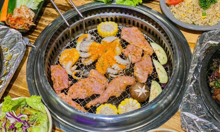 Combo BBQ Tổng Hợp T2-CN, Giá 369K - Panda BBQ Đường Số 73