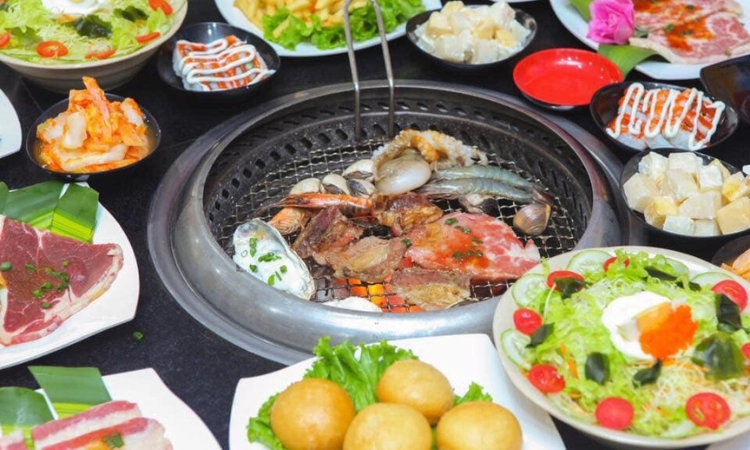 Suất Buffet Nướng T2-CN, Giá 179K - Kochi BBQ Tạ Quang Bửu4