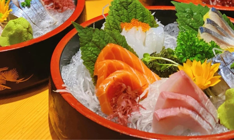 Giảm 10% Hóa Đơn Đồ Ăn Khi Đặt PasGo - Sushi World Hà Huy Tập2