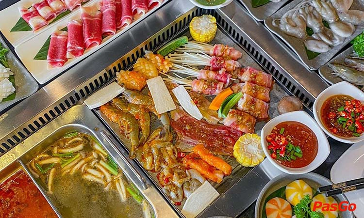 Suất Buffet Lẩu Nướng Trưa T2-CN, Giá 279K - Buffet Lẩu Nướng Macao5