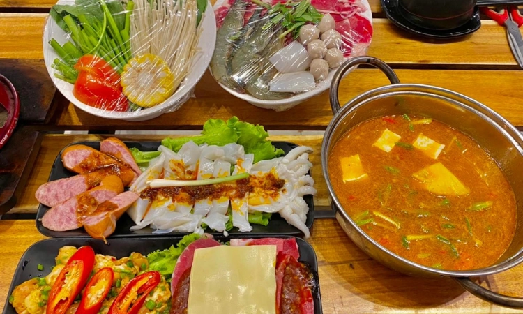 Set Lẩu Tomyum T2-CN, Giá 210K - Panda BBQ 600 Phạm Văn Đồng2