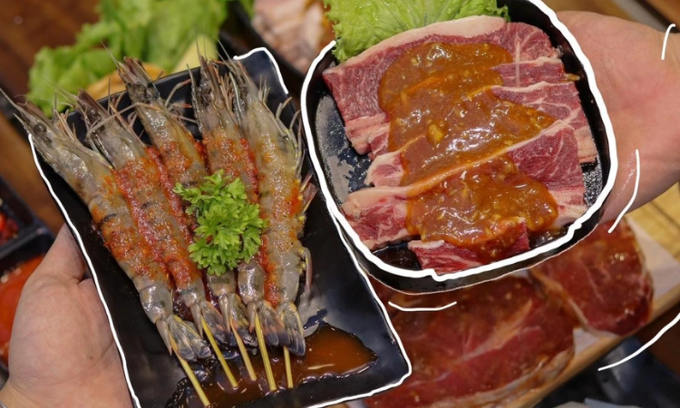 Set Lẩu BBQ T2-CN, Giá 499K - Panda BBQ Phan Văn Trị5