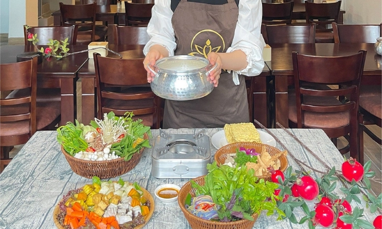 Set Lẩu Thái, Giá 320K-550K - Chay Hy Viên KĐT Geleximco1