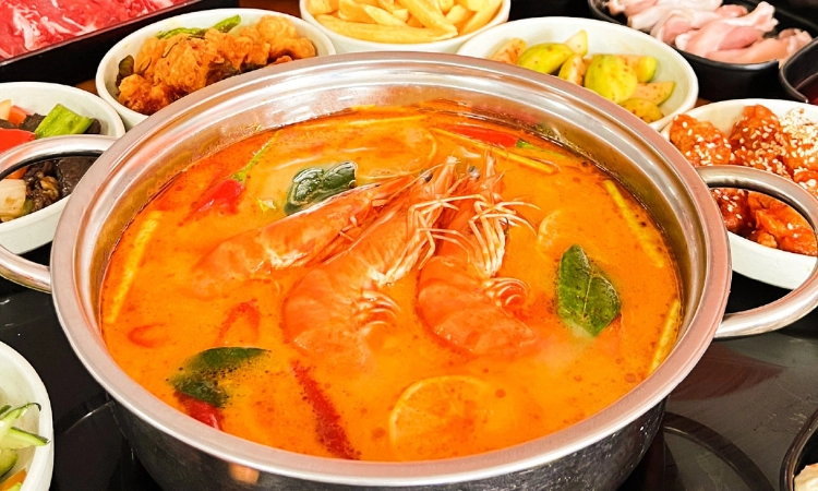 Suất Buffet Lẩu T2-CN, Giá 159K - GangBuk Trường Chinh2