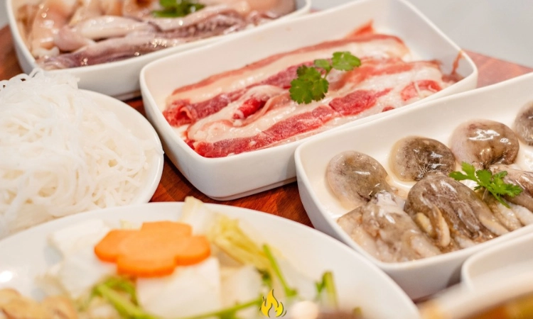 Suất Buffet Nướng Lẩu Hải Sản Cao Cấp T2-CN, Giá 229K2