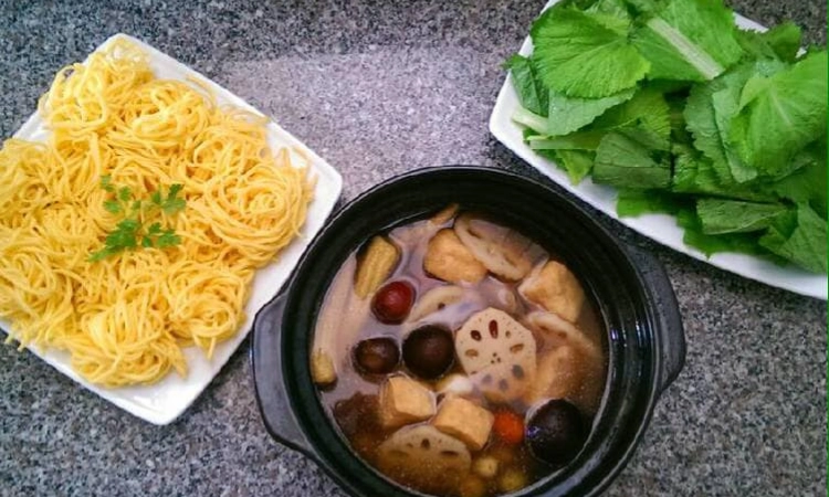 Suất Buffet Chay T2-CN, Giá 149K3