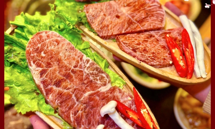 Suất Buffet Nướng Yakiniku T2-CN, Giá 239K-289K3