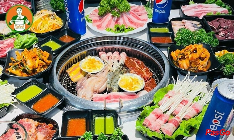 Suất Buftet Nướng T2 - CN, Giá 300K2