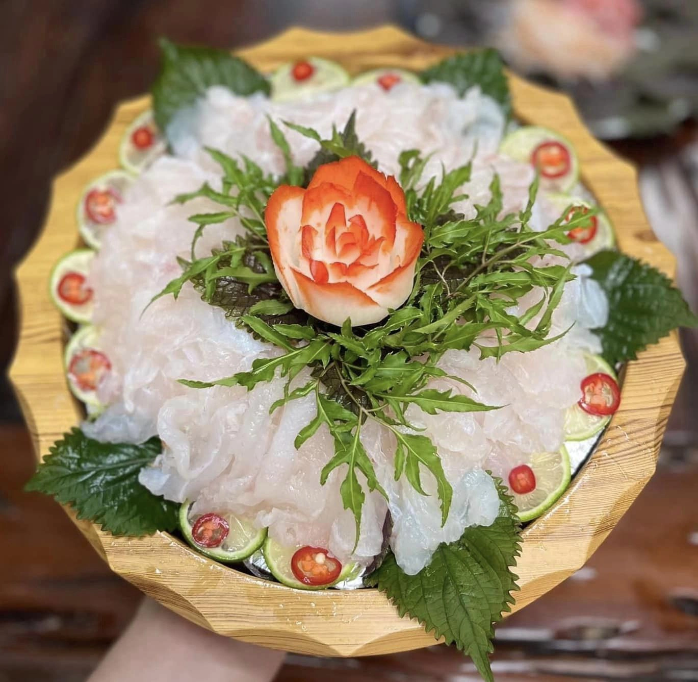 Gói tiệc sinh nhật có lẩu cá lăng3