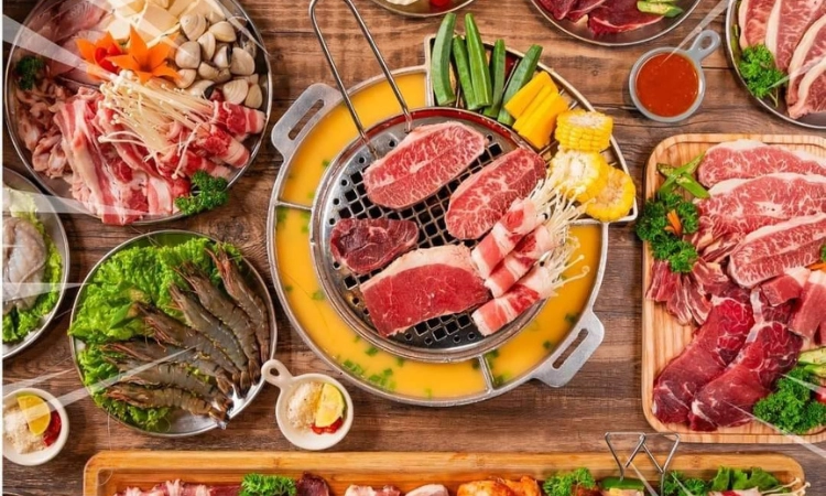 Suất Buffet Nướng T2-T6 & Trưa T7-CN, Giá 169K - Kimho BBQ Tô Hiệu1