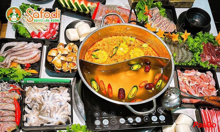 Suất Buftet Lẩu T2-CN, Giá 200K2