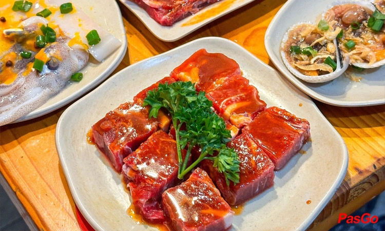 Suất Buffet Nướng Trial T2-CN, Giá 129K2