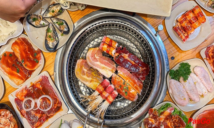 Suất Buffet Nướng Trial T2-CN, Giá 129K3