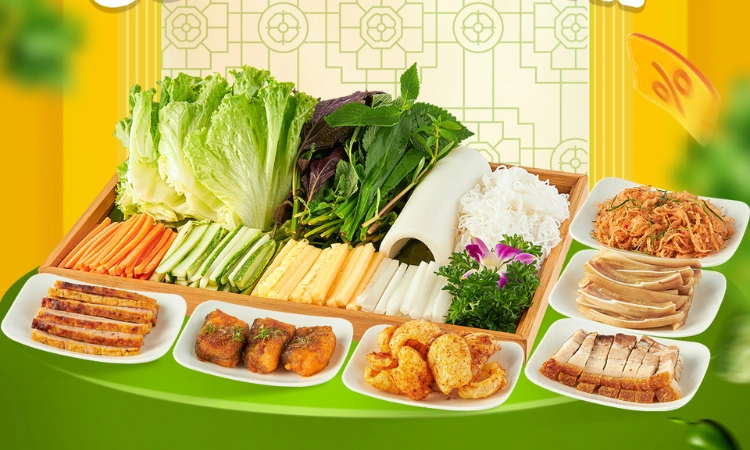 Menu Gọi Món Cuốn Siam, Giảm Tới 15% Khi Đặt PasGo5