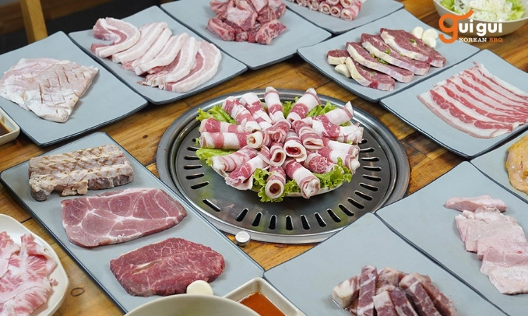 Suất Buffet Nướng Lẩu Tối T2-CN, Giá 249K - Gui Gui BBQ Tô Hiệu2
