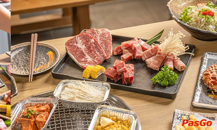 Suất Buffet Nướng Lẩu Neko T2-CN, Giá 349K - Yakimono Times City4