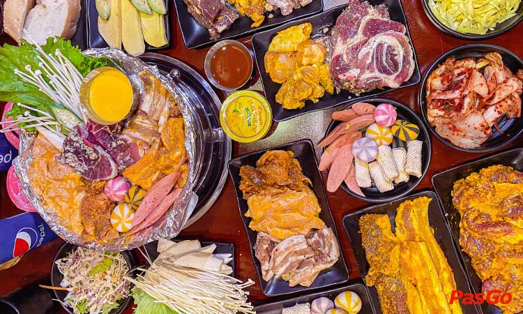 Suất Buffet Nướng Lẩu T2-CN, Giá 199K - GangBuk Trường Chinh2