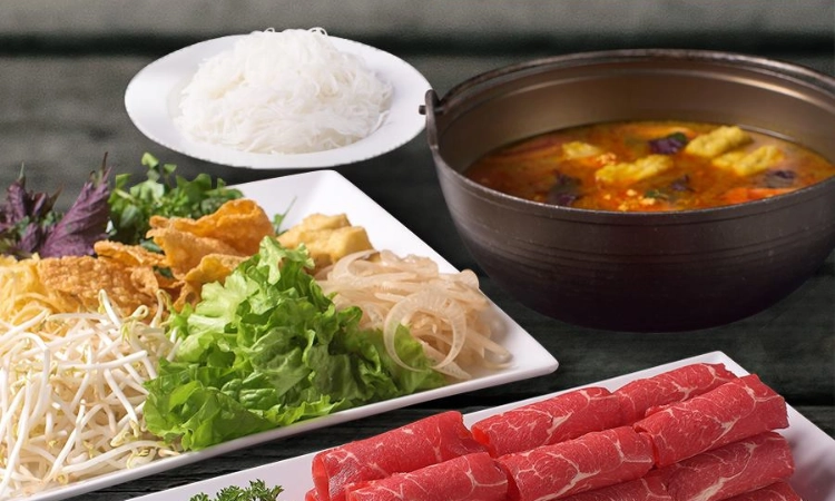 Set Lẩu Riêu Heo Sữa, Giá 560K - Vuvuzela Hoàng Đạo Thúy1